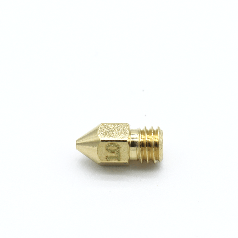 MK8 - Brass Nozzle - 1.0mm - 1.75mm - Vaughan 3D Printing