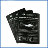 Qidi Technology Bed Leveling Paper - 3 Pack