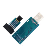 USBASP USBISP AVR Programmer USB ISP USB ASP ATMEGA8 ATMEGA128 10 Pin To 6 Pin Adapter Board - Vaughan 3D Printing