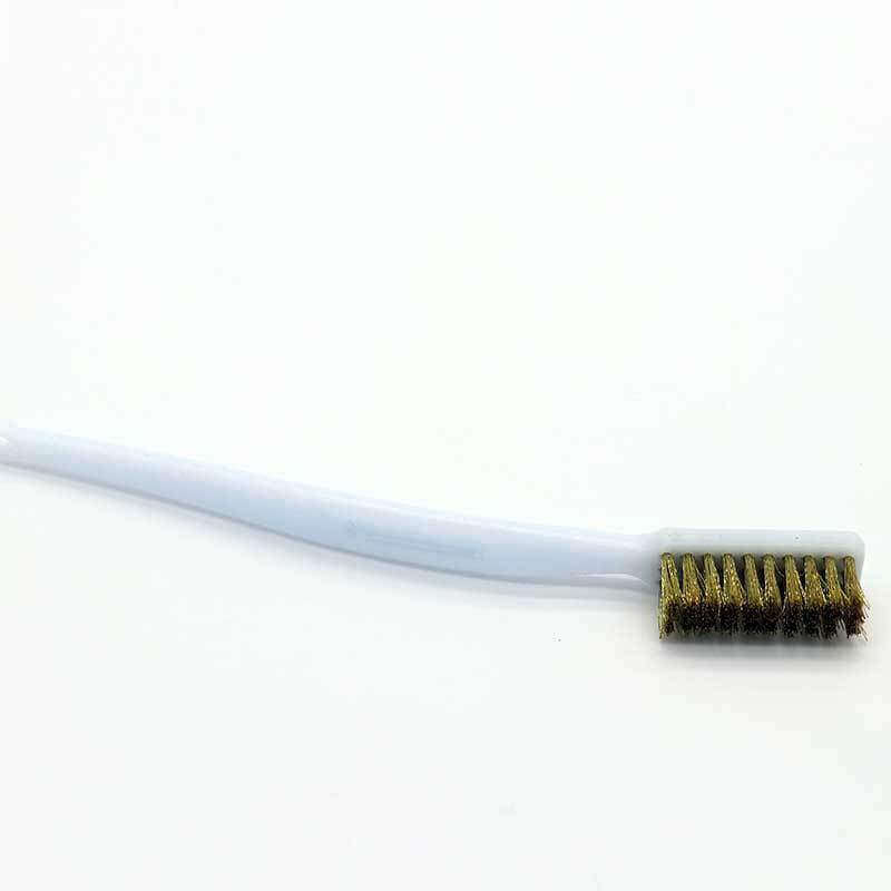 3D Printer Hotend Cleaning Wire Brush – Brass Bristles | Nozzle & Heat Block Maintenance Tool | Ideal for Ender 3, CR-10, Prusa, V6, MK8 - Image 2